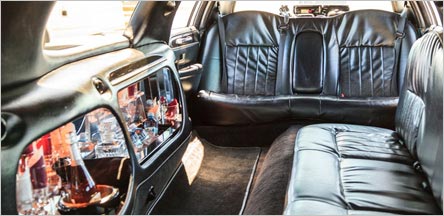 8 Passenger Stretch Limousine Interior Novato CA