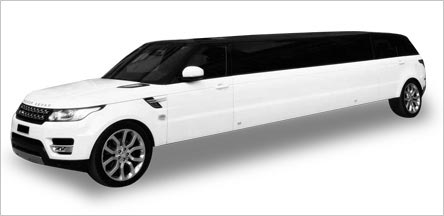 Range Rover Stretch Limo Exterior Novato