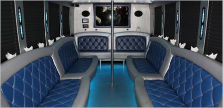 20 Passenger Party Bus Interior Novato 20 Passenger Party Bus Interior Novato