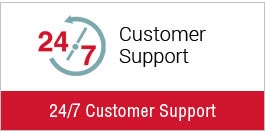 24/7 Customer Support