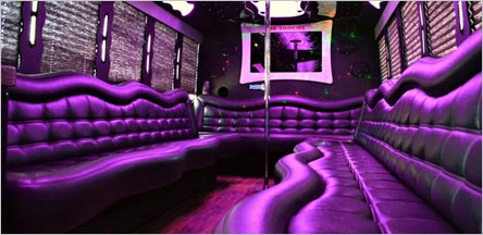28 Passenger Party Bus Interior Novato 28 Passenger Party Bus Interior Novato