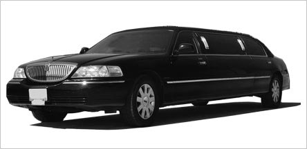 6 Passenger Stretch Limousine Exterior Novato