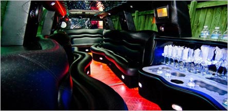 Cadillac Escalade Limo Interior Novato