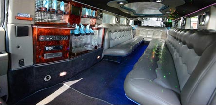 Novato Hummer Limo Interior