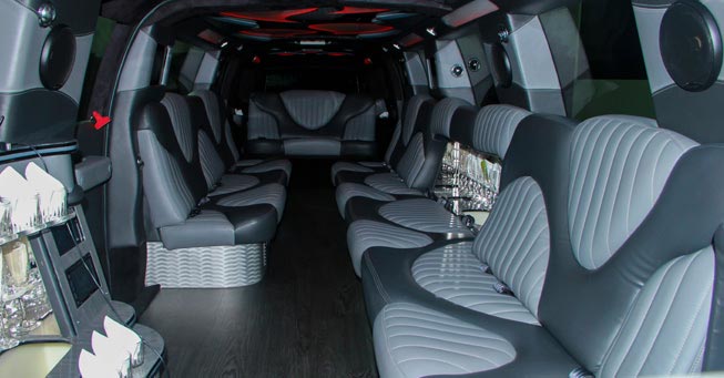 Escalade Limo Novato Interior