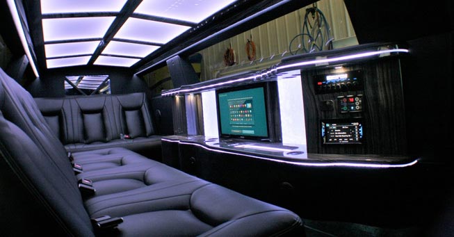 Novato Chrysler 300 Limo Interior