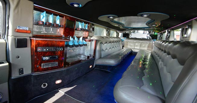 Novato Hummer Limousine Interior